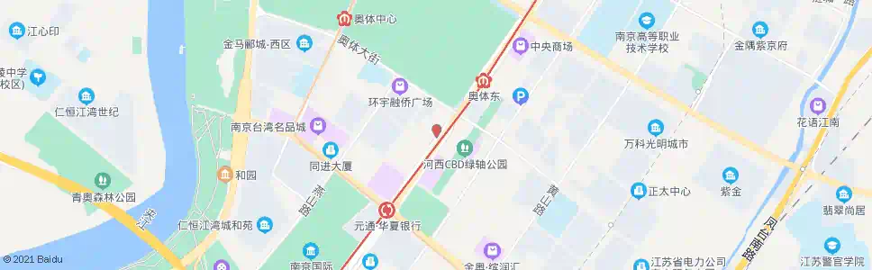 南京富春江西街_公交站地图_南京公交_妙搜公交查询2025