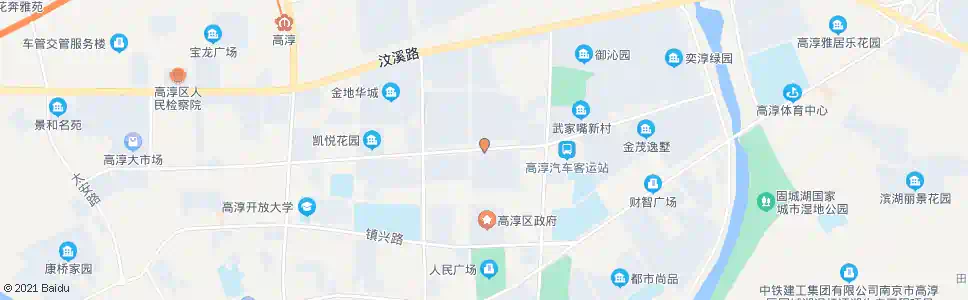 南京金地康城_公交站地图_南京公交_妙搜公交查询2025
