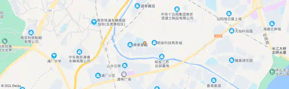 南京鼎泰家园东门_公交站地图_南京公交_妙搜公交查询2025