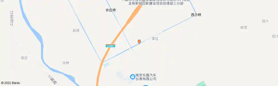 南京杨坝桥_公交站地图_南京公交_妙搜公交查询2025