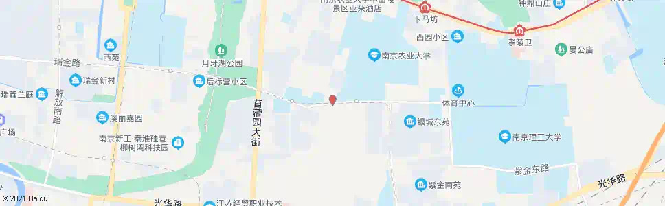 南京后标营路童卫路_公交站地图_南京公交_妙搜公交查询2025