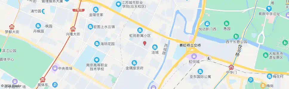 南京怡康新寓_公交站地图_南京公交_妙搜公交查询2025