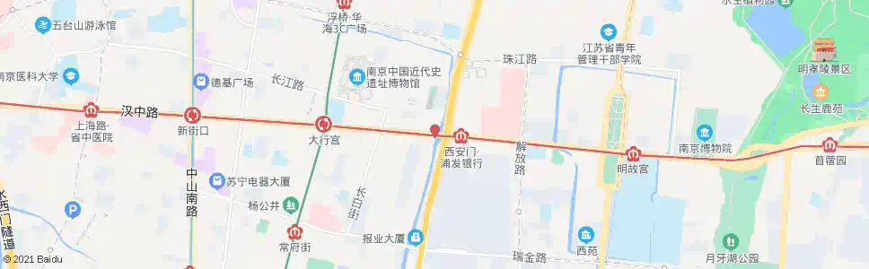 南京逸仙桥_公交站地图_南京公交_妙搜公交查询2025