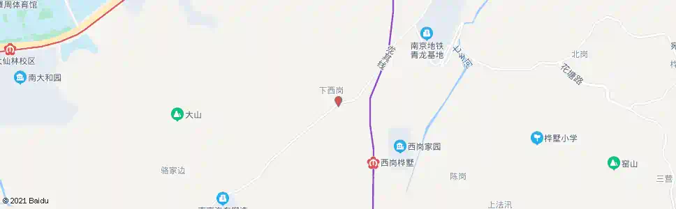 南京下西岗_公交站地图_南京公交_妙搜公交查询2025