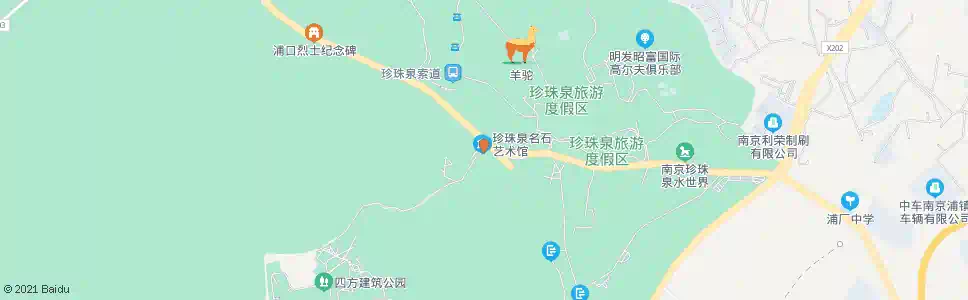 南京珍珠泉总站_公交站地图_南京公交_妙搜公交查询2025