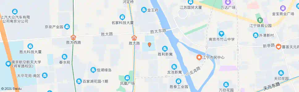 南京百家湖中学_公交站地图_南京公交_妙搜公交查询2025