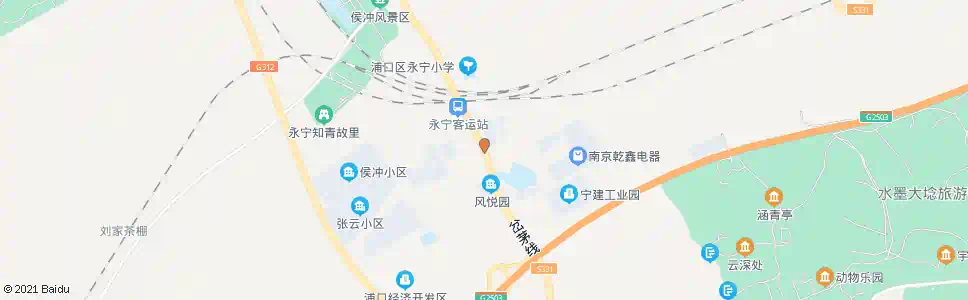 南京永宁街_公交站地图_南京公交_妙搜公交查询2025