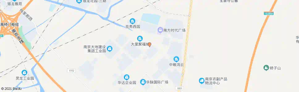 南京润发路中_公交站地图_南京公交_妙搜公交查询2025