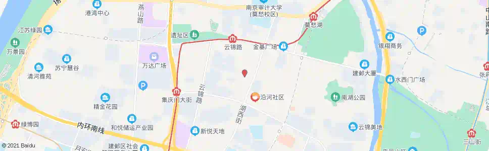 南京福园_公交站地图_南京公交_妙搜公交查询2025