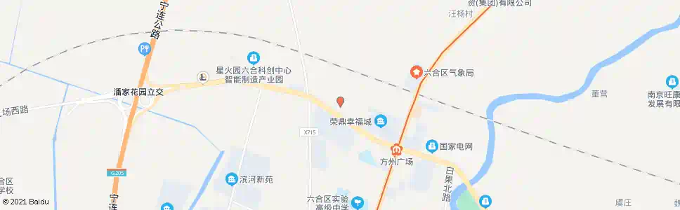 南京六合北站_公交站地图_南京公交_妙搜公交查询2025