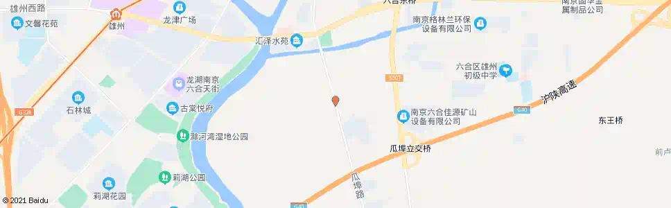 南京瓜埠路腾飞路_公交站地图_南京公交_妙搜公交查询2025