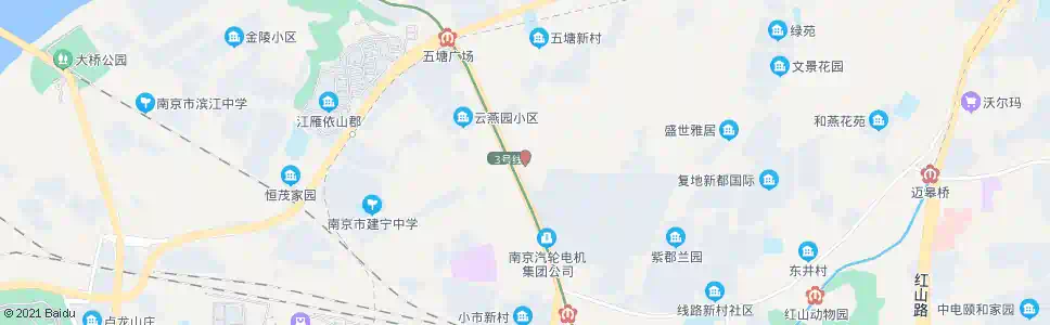 南京北固山西站_公交站地图_南京公交_妙搜公交查询2025