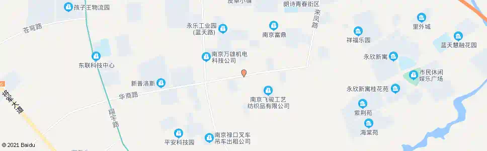 南京华商路中_公交站地图_南京公交_妙搜公交查询2025