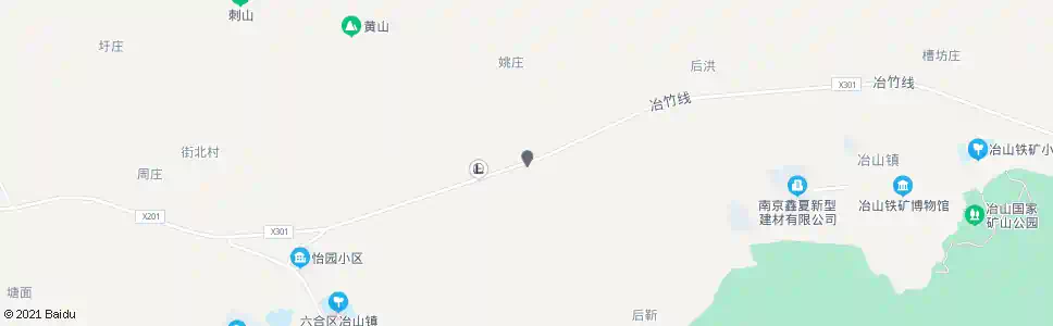 南京冶山教堂_公交站地图_南京公交_妙搜公交查询2025