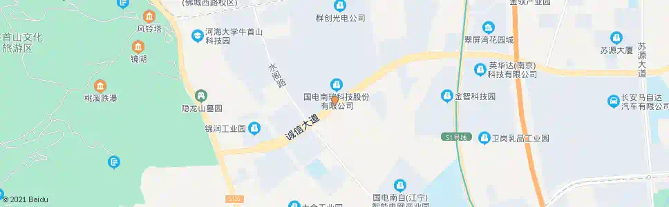 南京诚信大道水阁路东_公交站地图_南京公交_妙搜公交查询2025