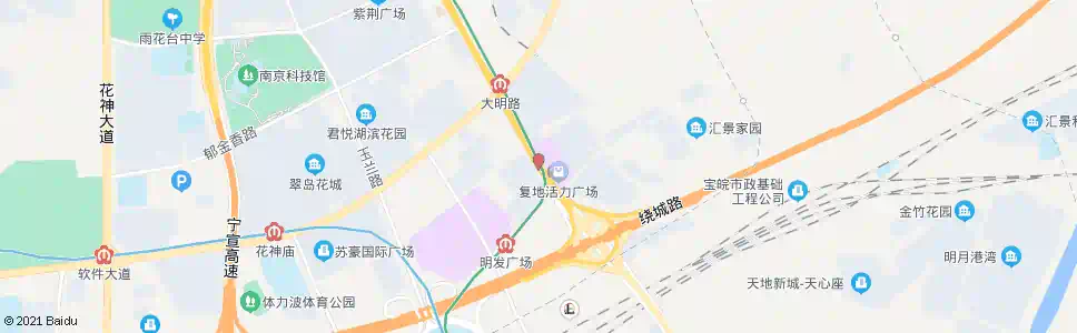 南京双龙街_公交站地图_南京公交_妙搜公交查询2025