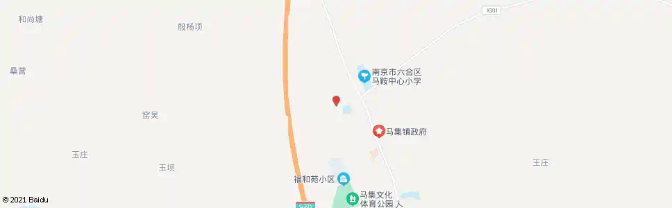 南京马集教堂_公交站地图_南京公交_妙搜公交查询2025