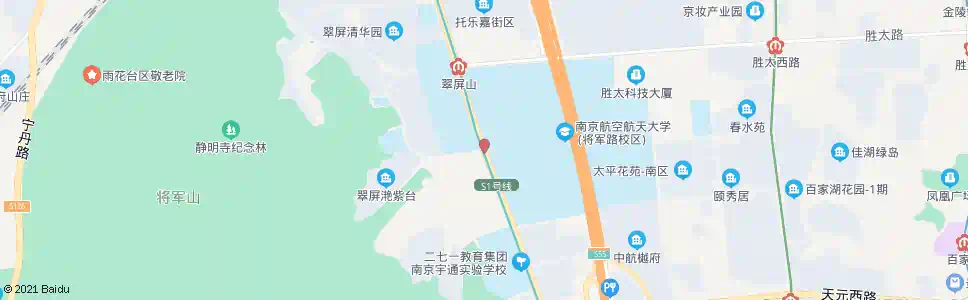 南京翠屏国际城_公交站地图_南京公交_妙搜公交查询2025