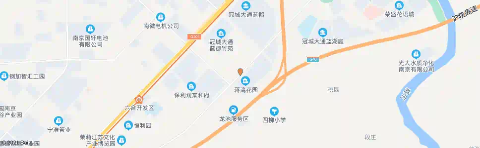 南京蒋湾花园西门_公交站地图_南京公交_妙搜公交查询2025