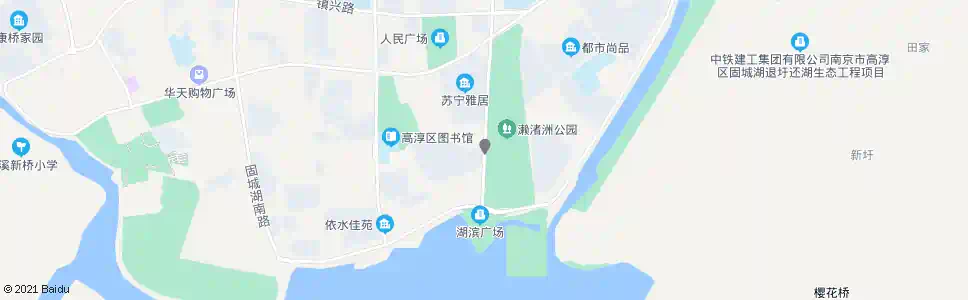 南京湖滨一品_公交站地图_南京公交_妙搜公交查询2025