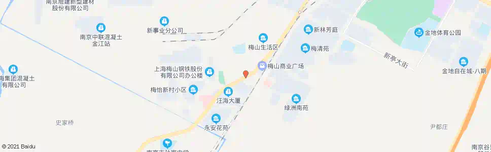 南京殷富庄南_公交站地图_南京公交_妙搜公交查询2025