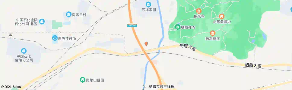 南京栖霞_公交站地图_南京公交_妙搜公交查询2025