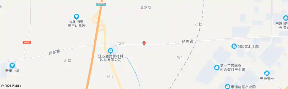 南京刘泗路六新路_公交站地图_南京公交_妙搜公交查询2025