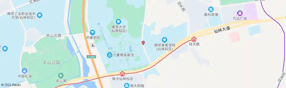 南京仙林南大东门_公交站地图_南京公交_妙搜公交查询2025