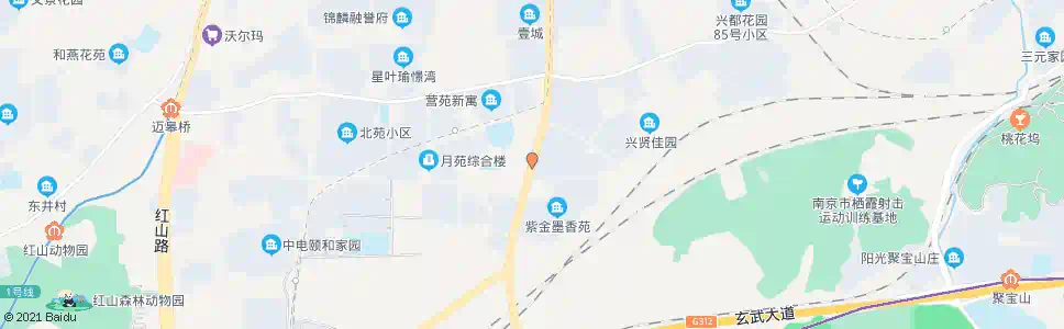 南京墨香路_公交站地图_南京公交_妙搜公交查询2025