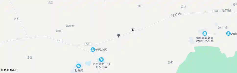 南京冶山小丁庄_公交站地图_南京公交_妙搜公交查询2025