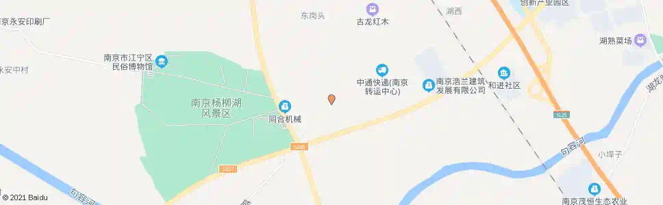 南京李家_公交站地图_南京公交_妙搜公交查询2025