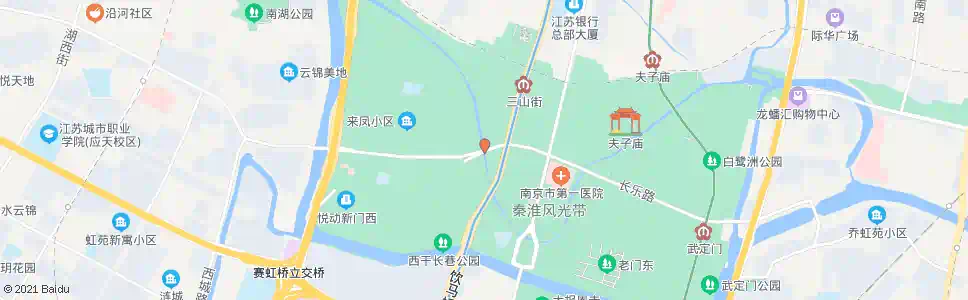南京新桥_公交站地图_南京公交_妙搜公交查询2025