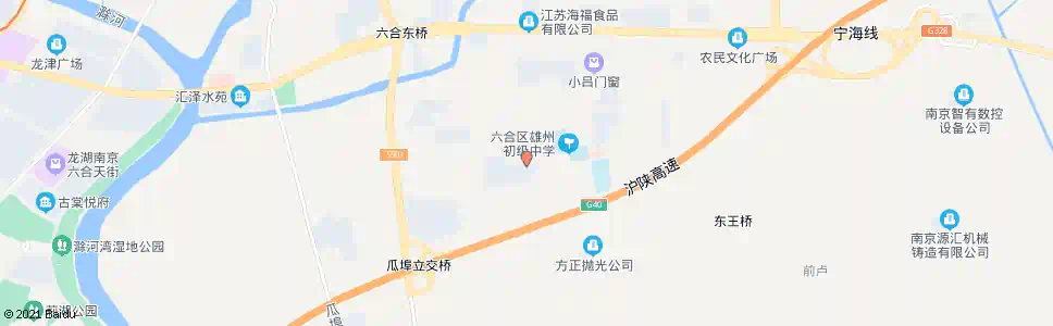 南京西陈村_公交站地图_南京公交_妙搜公交查询2025