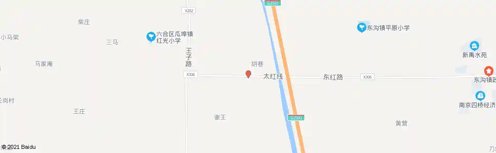 南京胡巷_公交站地图_南京公交_妙搜公交查询2025