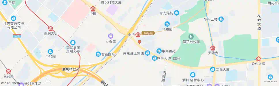 南京小行小区_公交站地图_南京公交_妙搜公交查询2025