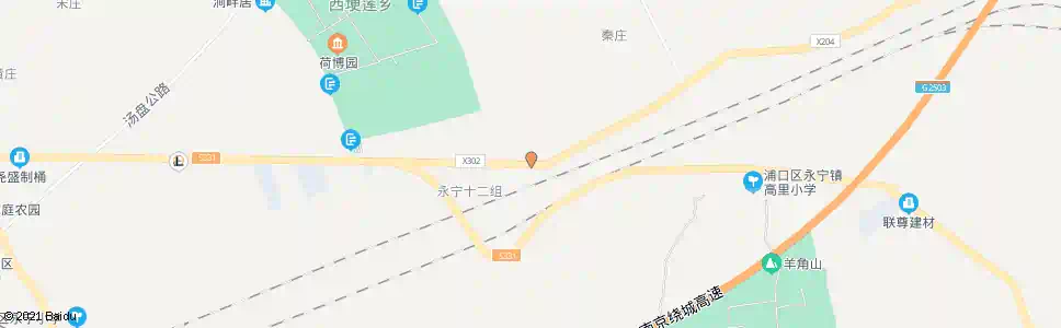 南京磁碑营东_公交站地图_南京公交_妙搜公交查询2025