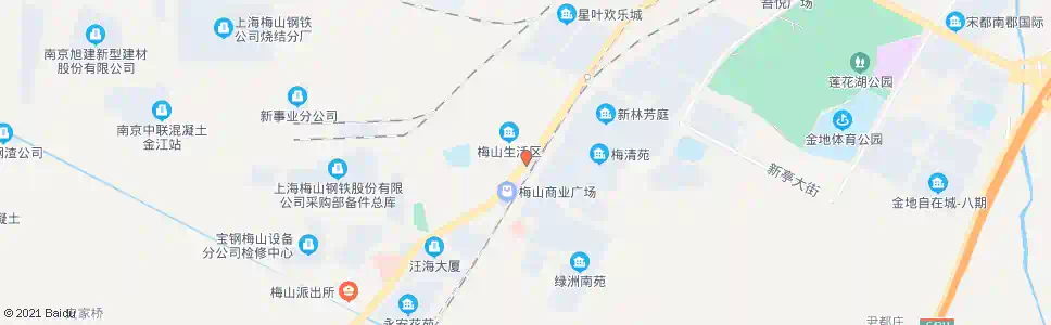 南京殷富庄_公交站地图_南京公交_妙搜公交查询2025