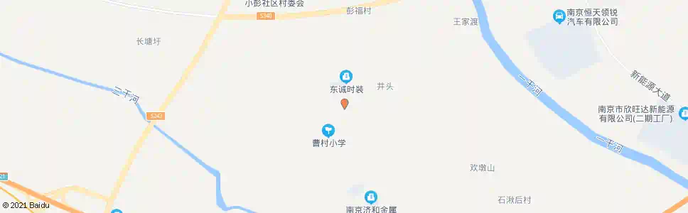 南京曹村_公交站地图_南京公交_妙搜公交查询2025