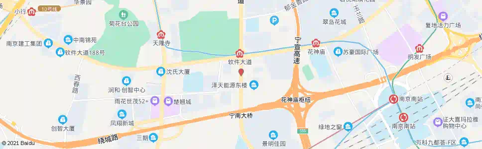 南京尹家巷_公交站地图_南京公交_妙搜公交查询2025