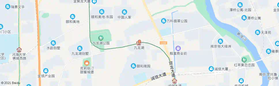 南京清水亭西路双龙大道_公交站地图_南京公交_妙搜公交查询2025