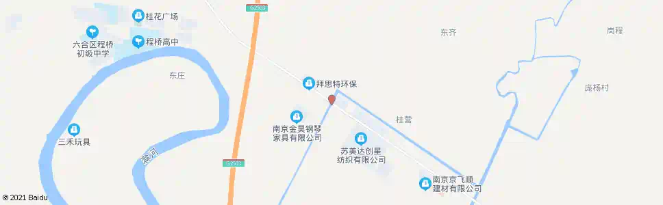 南京三月桥_公交站地图_南京公交_妙搜公交查询2025