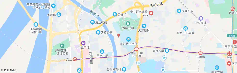 南京石头城路_公交站地图_南京公交_妙搜公交查询2025