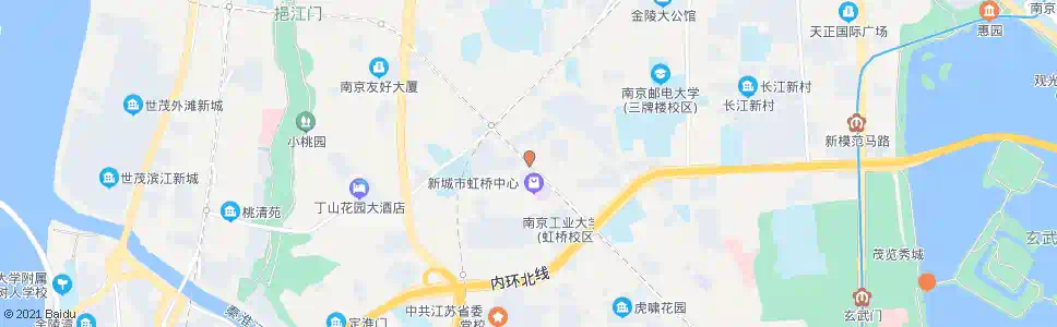 南京三牌楼_公交站地图_南京公交_妙搜公交查询2025