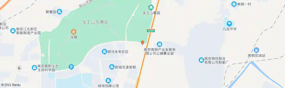南京龙山南路六合大道_公交站地图_南京公交_妙搜公交查询2025