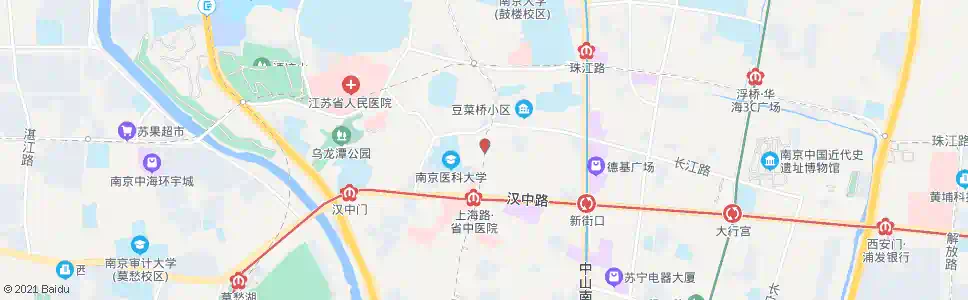 南京五台山_公交站地图_南京公交_妙搜公交查询2025