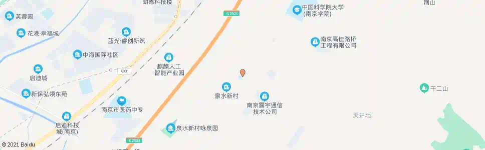 南京泉水幼儿园_公交站地图_南京公交_妙搜公交查询2025