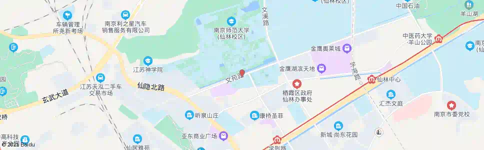 南京亚东新城区_公交站地图_南京公交_妙搜公交查询2025