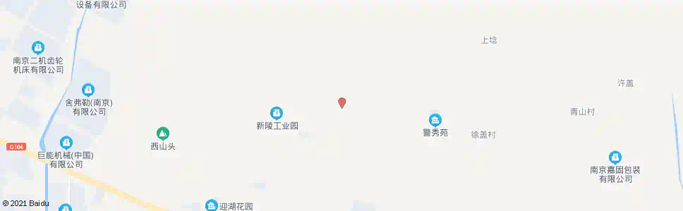 南京新庄村_公交站地图_南京公交_妙搜公交查询2025