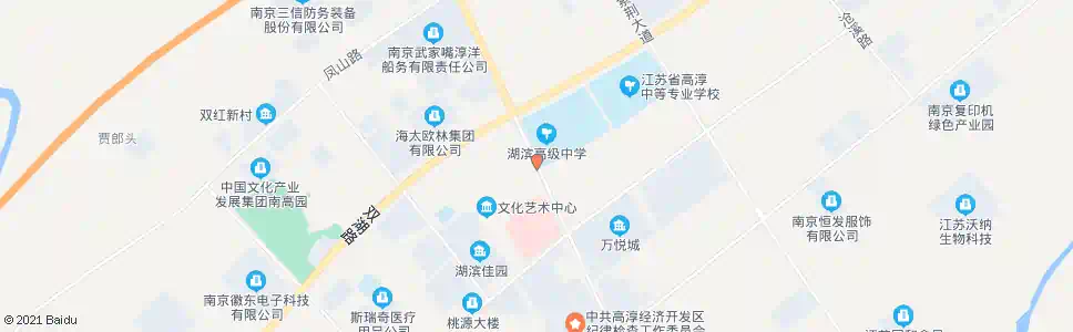 南京湖滨中学_公交站地图_南京公交_妙搜公交查询2025