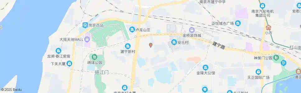 南京五所村_公交站地图_南京公交_妙搜公交查询2025